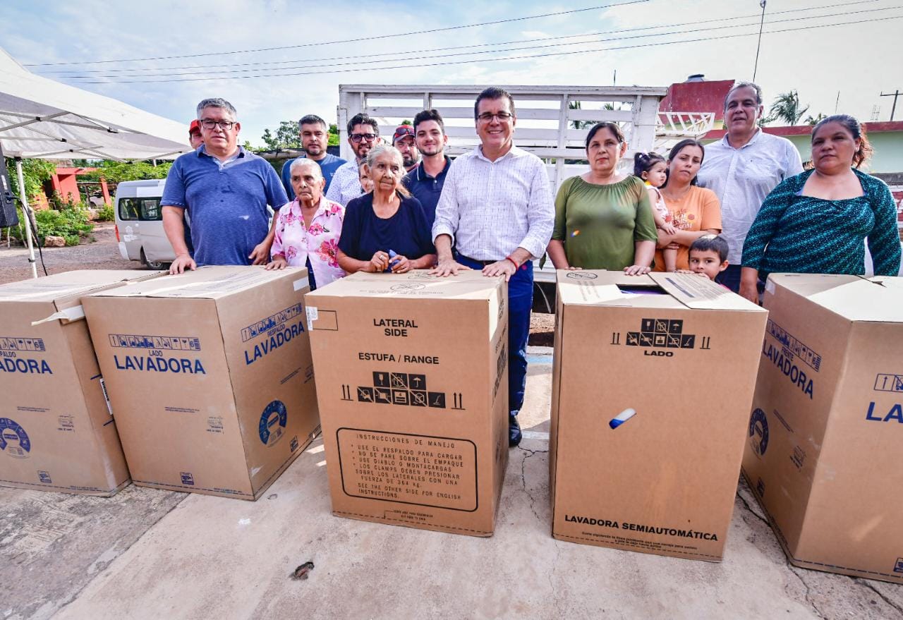 Llega el programa Peso a Peso a las comunidades de El Recreo y Camacho de Mazatlán