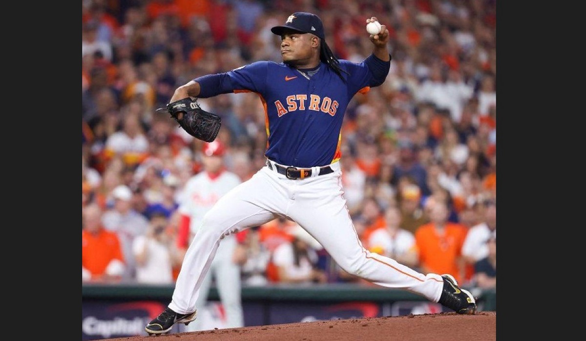 Framber Valdez es el primer zurdo en lanzar un sin hit ni carrera con los Astros de Houston
