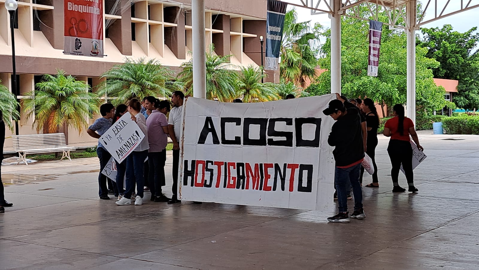 Siguen en pie de lucha; por toma de instalaciones en el TEC Guasave no inicia hoy el ciclo escolar