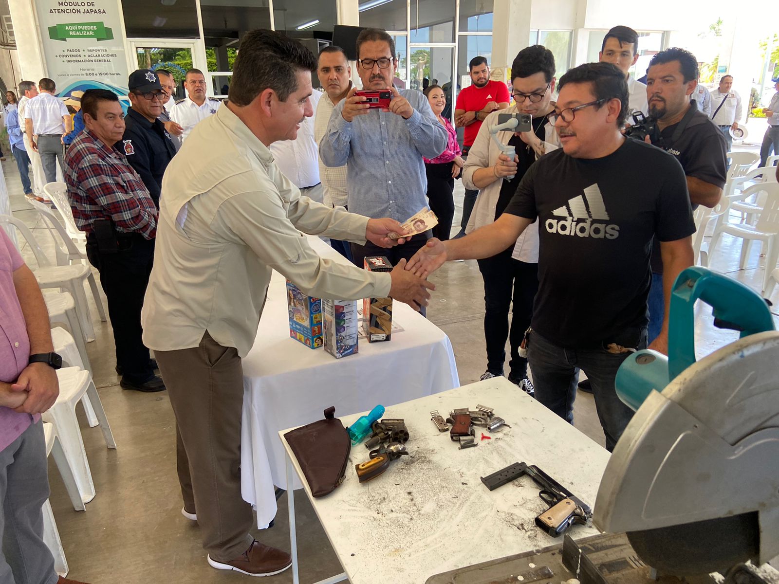 Arranca programa de Canje de Armas en Salvador Alvarado, Mocorito y Badiraguato