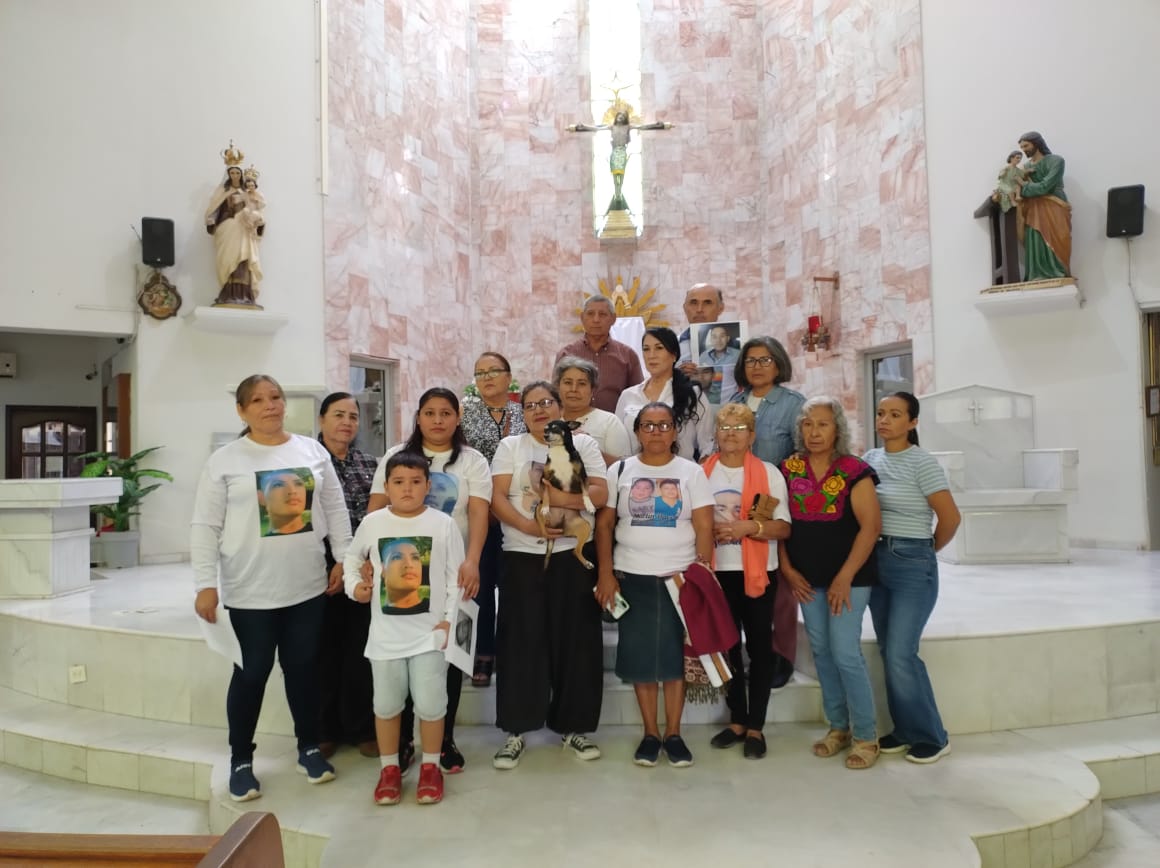 Rastreadoras de Guasave realizan misa por el Día Internacional de las Víctimas de Desaparición Forzada
