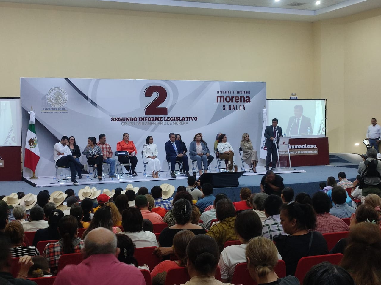En su Segundo Informe diputados de Morena destacan reformas y gestiones con sentido humanista para Sinaloa