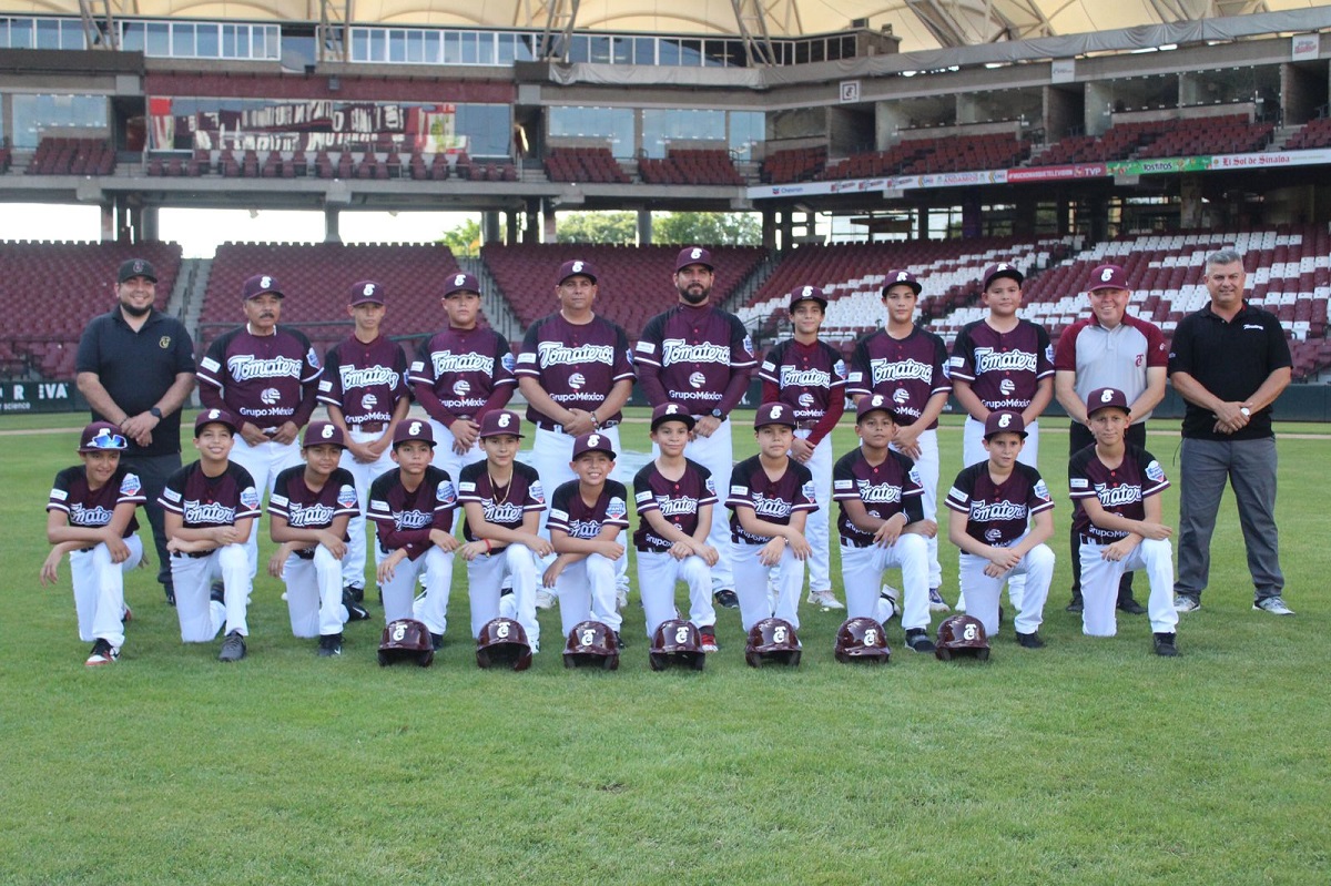 Los Tomateros de Culiacán categoría 11-12 años se declaran listos para el Torneo Infantil LMP 2023