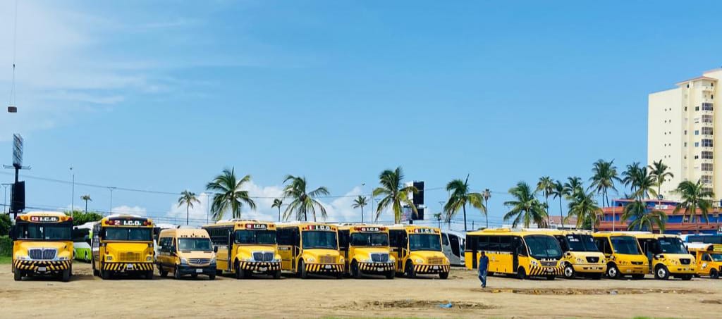 ¡Bajo lupa! Revisan condiciones físico-mecánicas de camiones de transporte escolar en Sinaloa