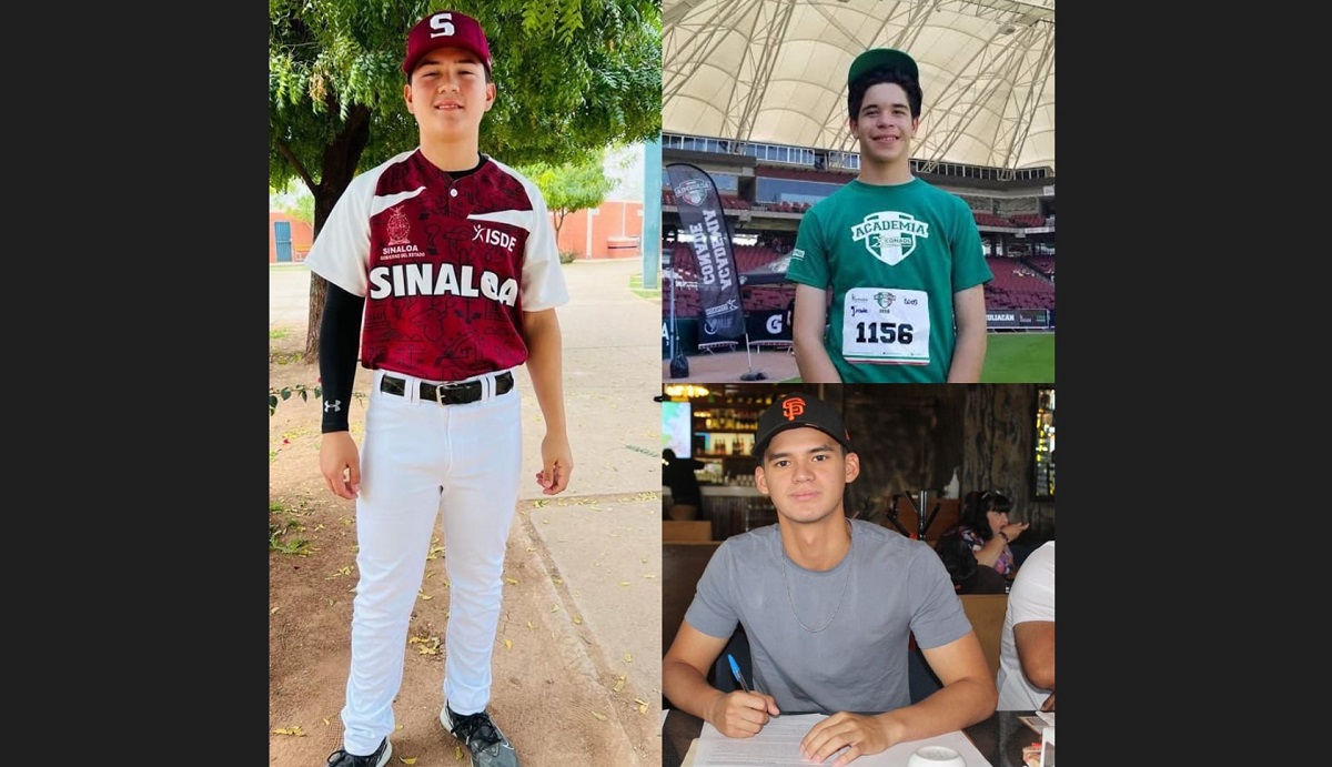 Tres sinaloenses representarán a México en mundial de beisbol Sub 18 en China
