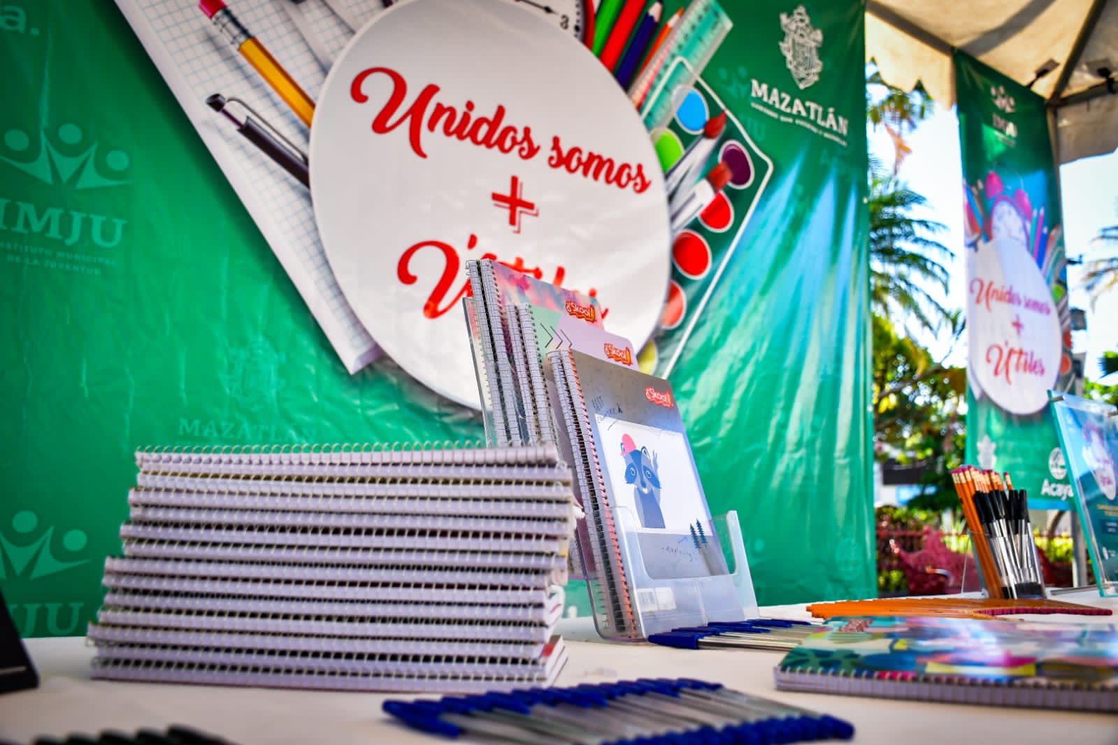 ‘Unidos Somos Más Útiles’: Invitan a mazatlecos a donar útiles escolares para quienes más lo necesitan