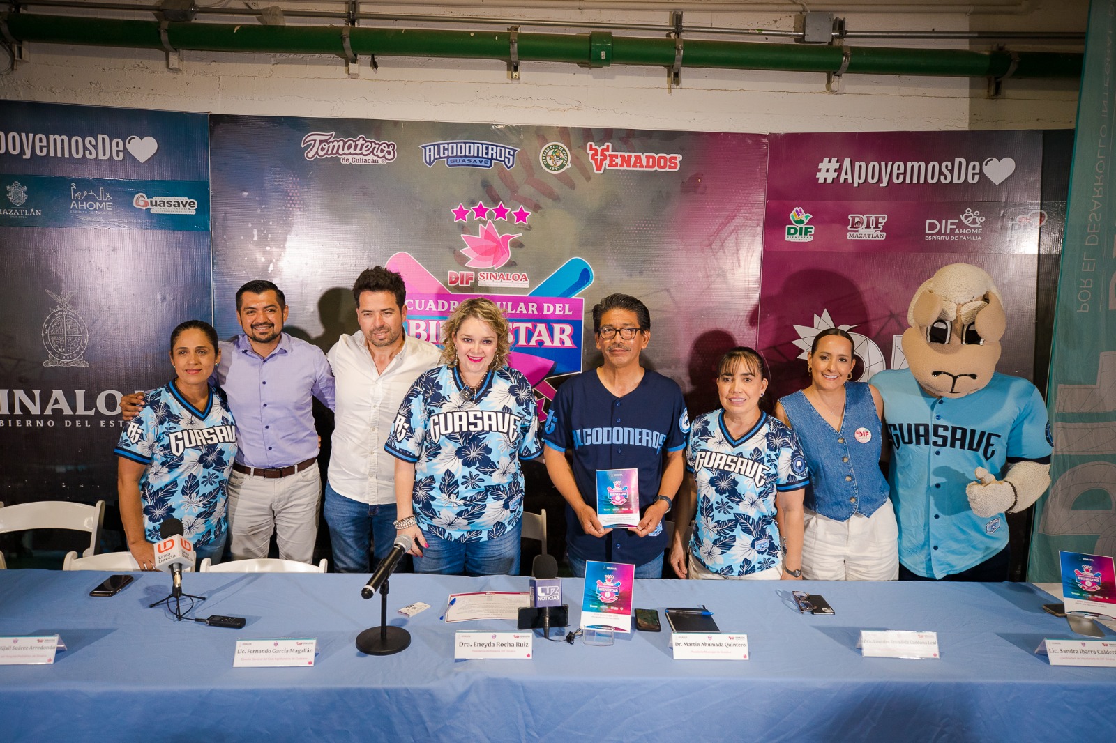 Algodoneros de Guasave y DIF Sinaloa buscan batear la diabetes Tipo 1; llega al Kuroda el Cuadrangular del Bienestar