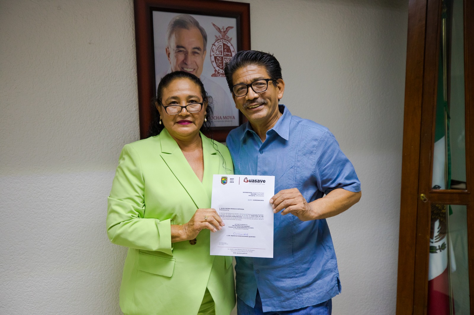 Rinden protesta nuevas directoras de Alcoholes Municipal y de Vía Pública en Guasave
