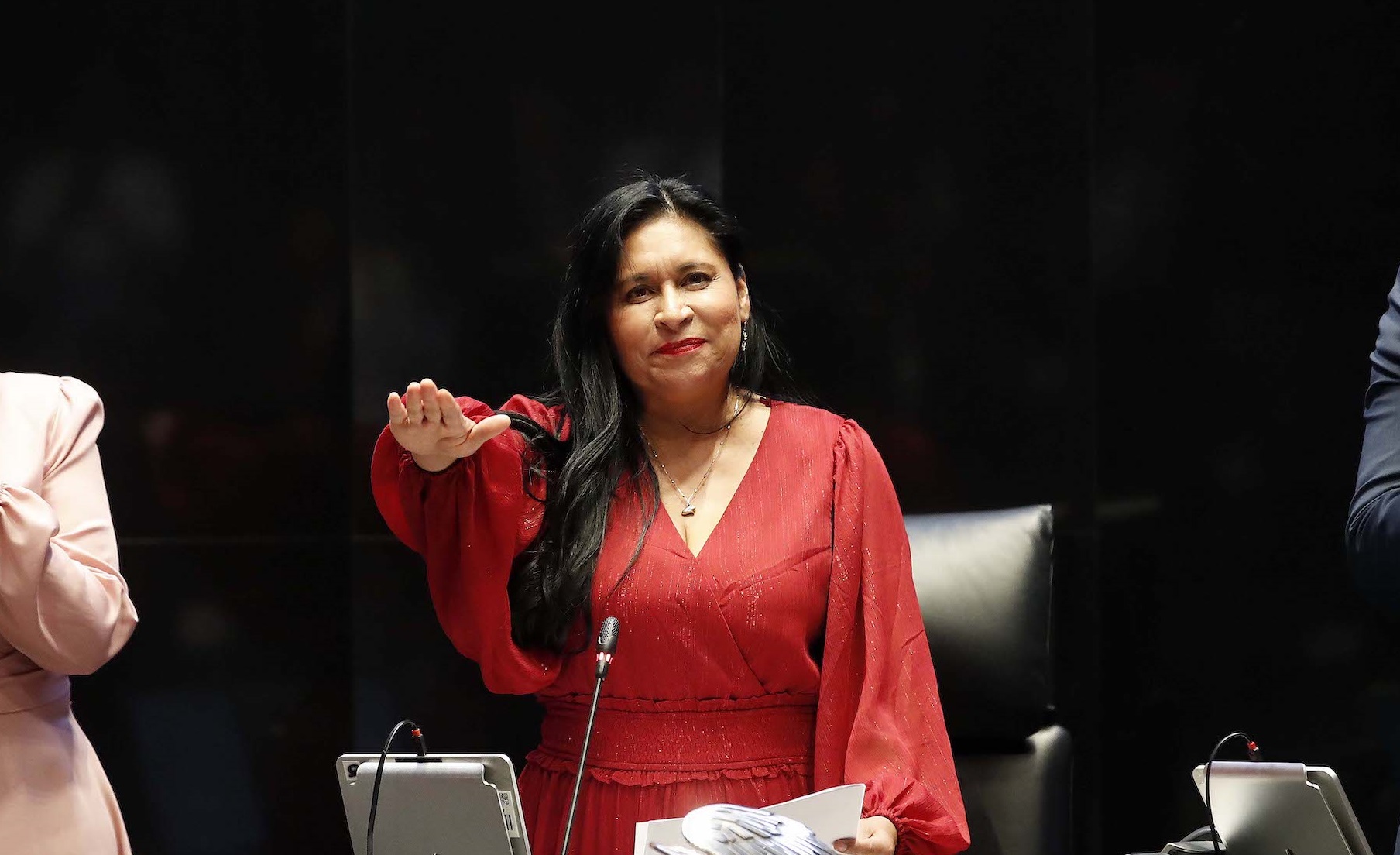 Senado elige a Ana Lilia Rivera como presidenta de la Mesa Directiva ...