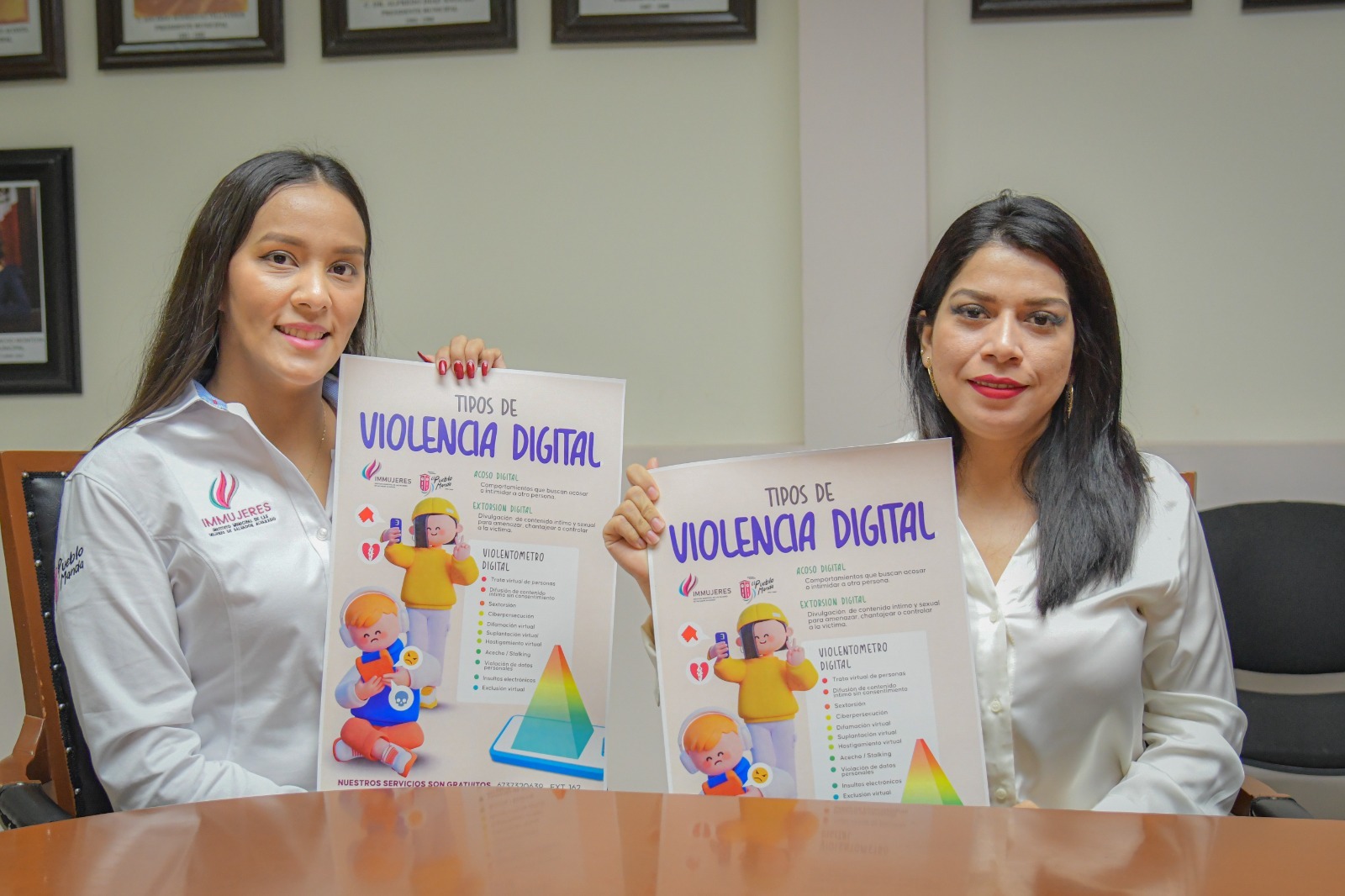 Ante incidencias por casos de violencia digital, lanzan en Salvador Alvarado una campaña de prevención