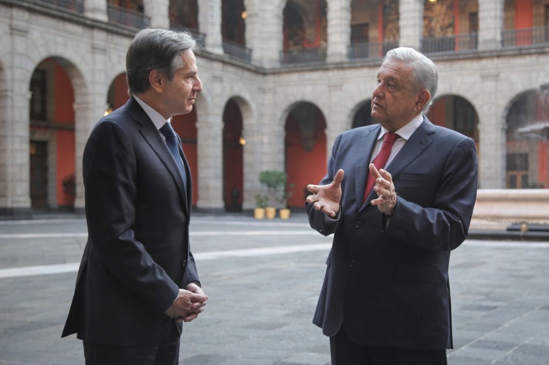 Antony Blinken, secretario de Estado de EU, sostendrá reunión en México con López Obrador