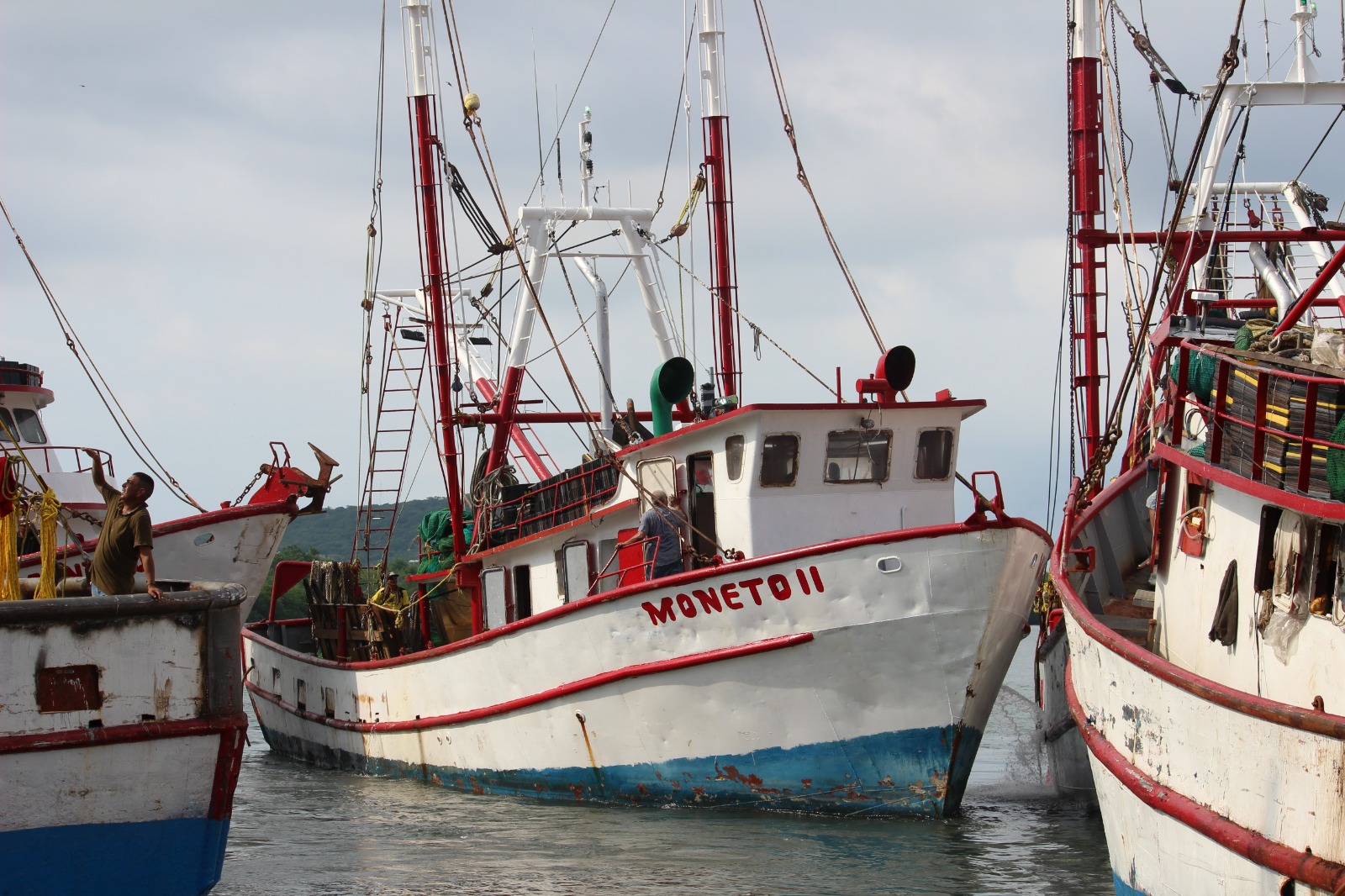 Listos para salir vía lastre camaroneros a altamar: Capitanía de Puerto