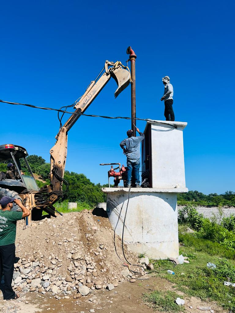 Siguen choicenses padeciendo desabasto de agua potable; Japamch no termina con trabajos de reparación