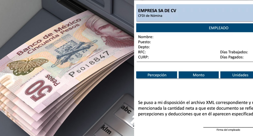 Al mes o a la quincena… si recibes un salario formal, también debes procurar recibos de nómina