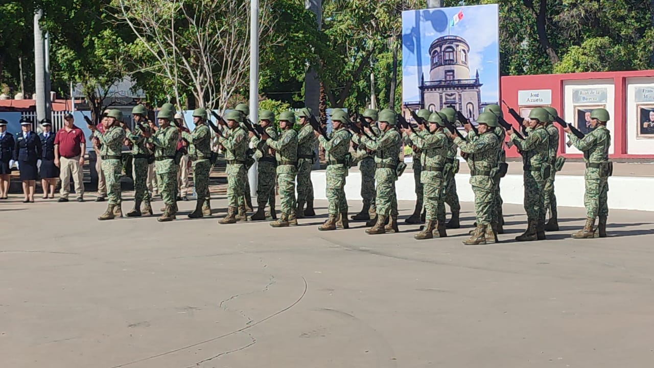 En Ahome, conmemoran 176 aniversario de la Gesta Heroica; piden a jóvenes ser pilares en la construcción de México