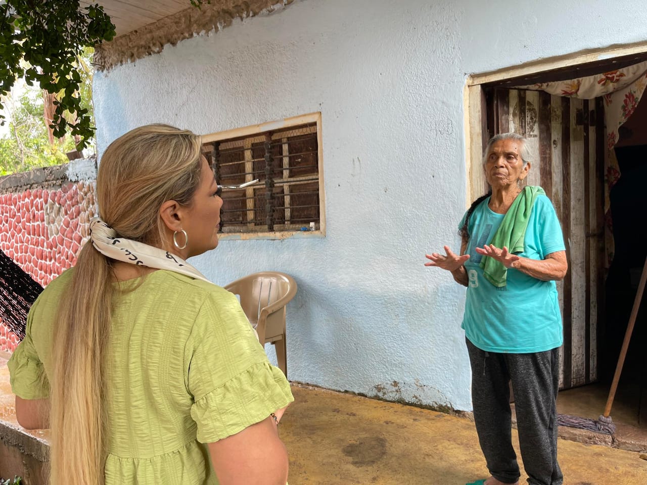 En Rosario también hubo afectaciones por lluvias; Claudia Valdez recorre Mataderos, comunidad con mayor daño