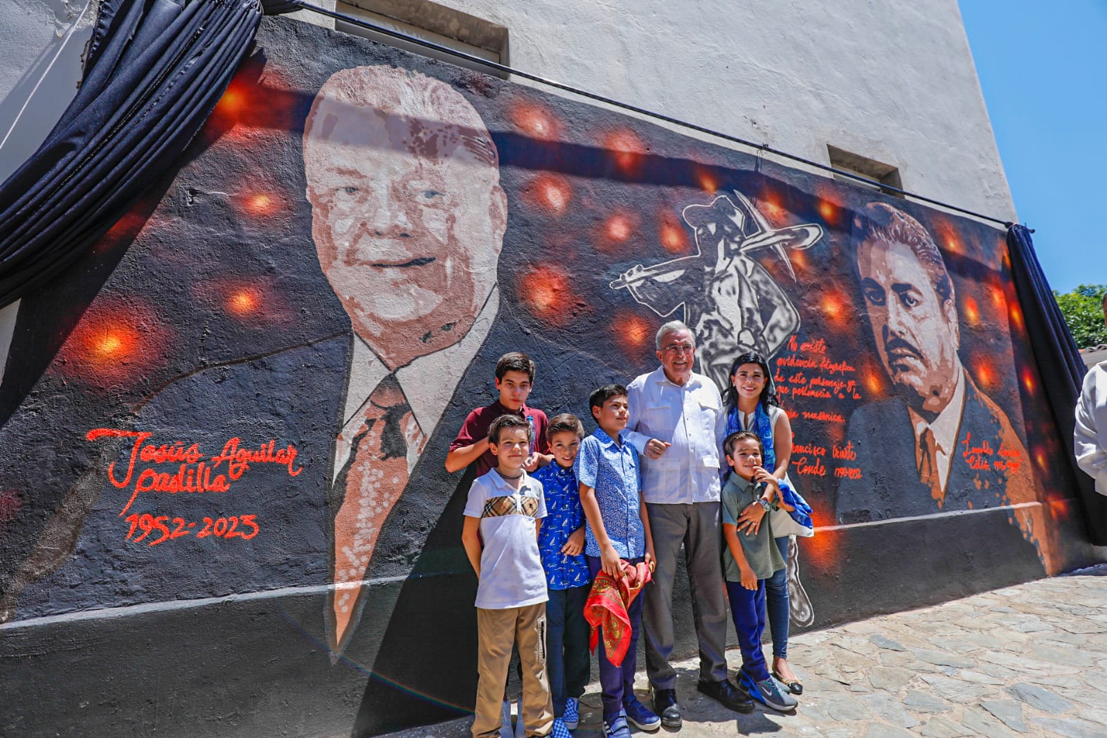 ‘Cosalá es mágico por él’; rinden homenaje al exgobernador Jesús Aguilar Padilla