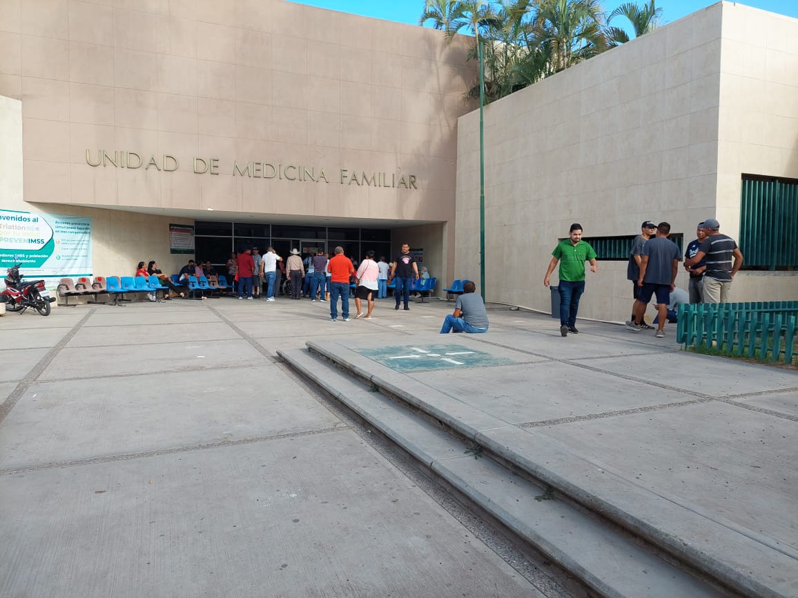 Se quedan sin energía eléctrica en el hospital del IMSS Guamúchil por varios minutos