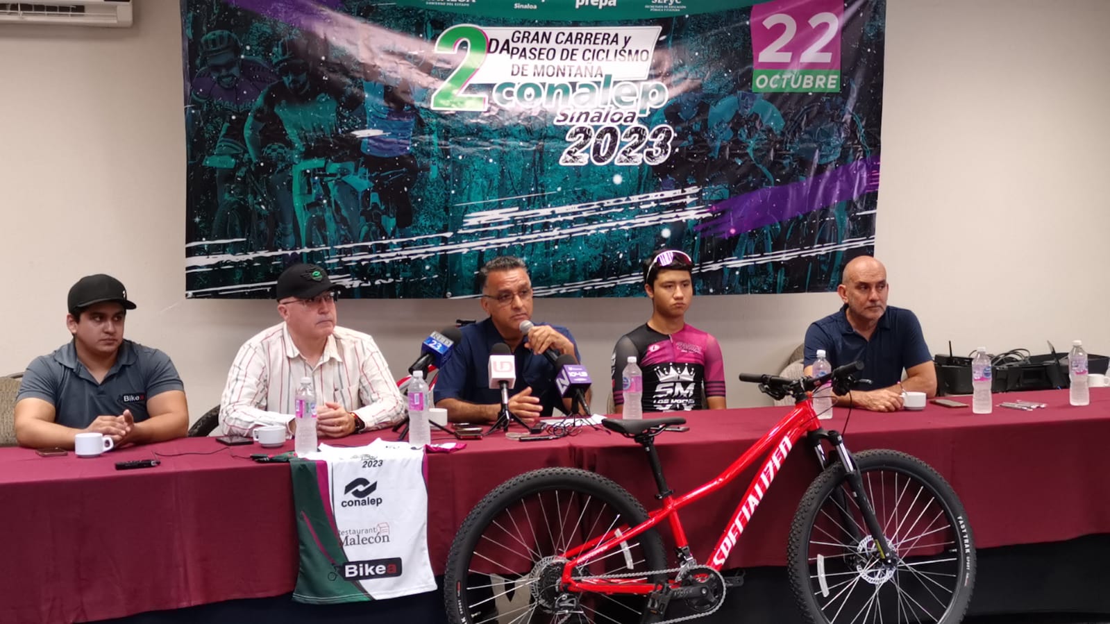 Invita a participar en la 2da Gran Carrera y Paseo de Ciclismo de Montaña “Conalep Sinaloa 2023”