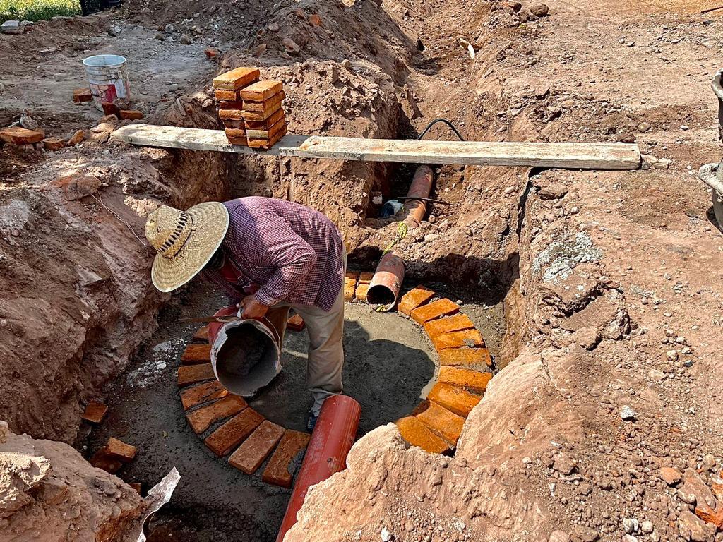 Japasa amplía la red de drenaje y agua potable en el fraccionamiento ...