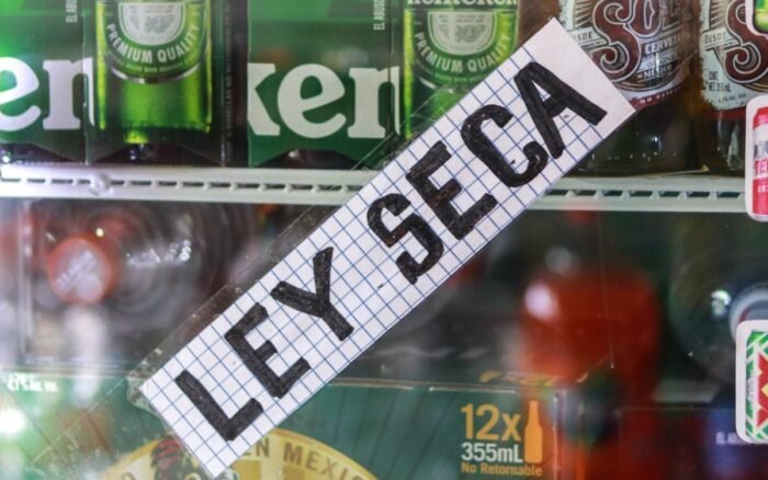 ¡A barandillas! Quienes sean sorprendidos infringiendo la Ley Seca este 02 de junio