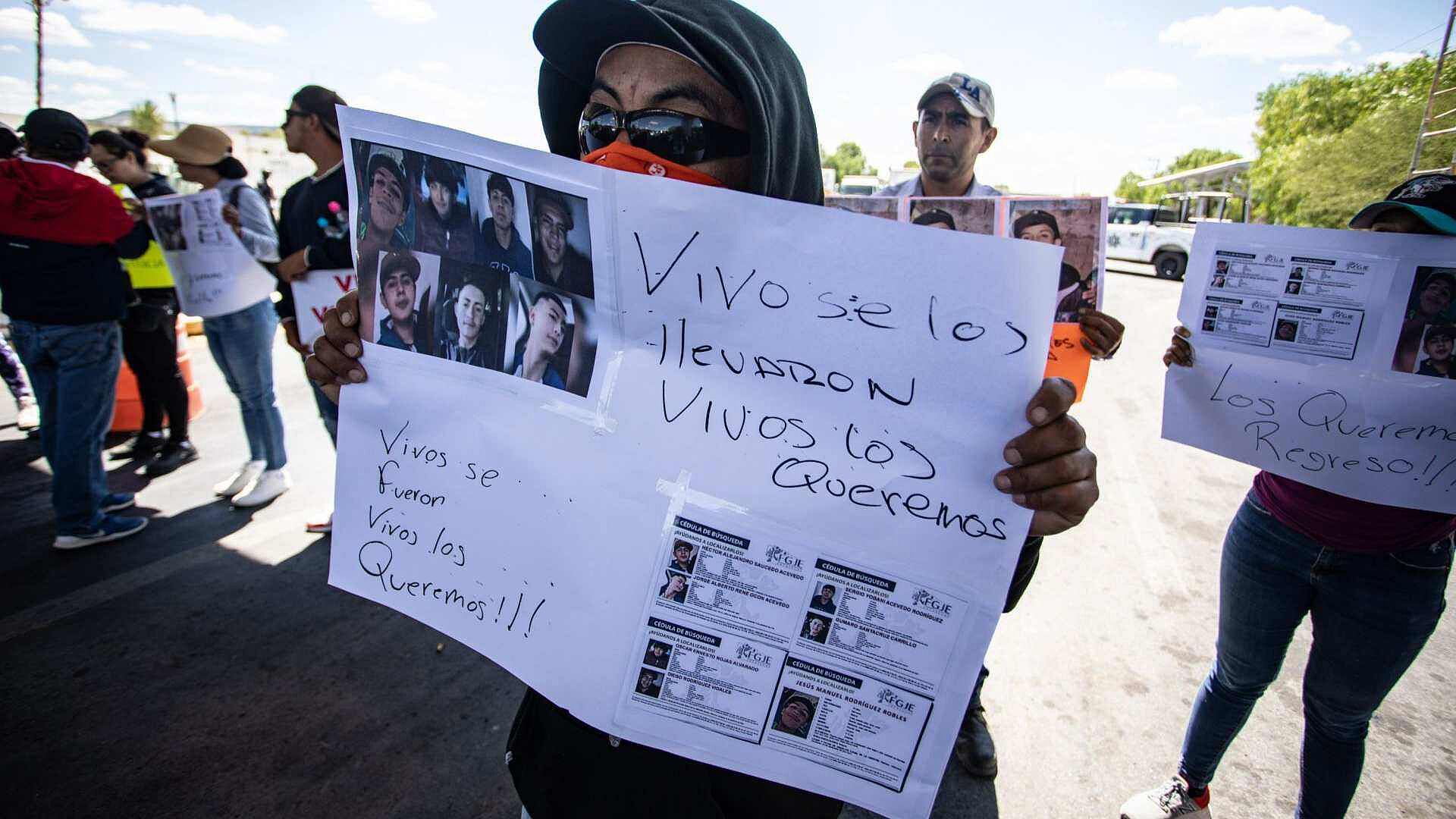 Reportan localización de uno de los 7 jóvenes secuestrados en Zacatecas; Fiscalía confirma dos detenidos