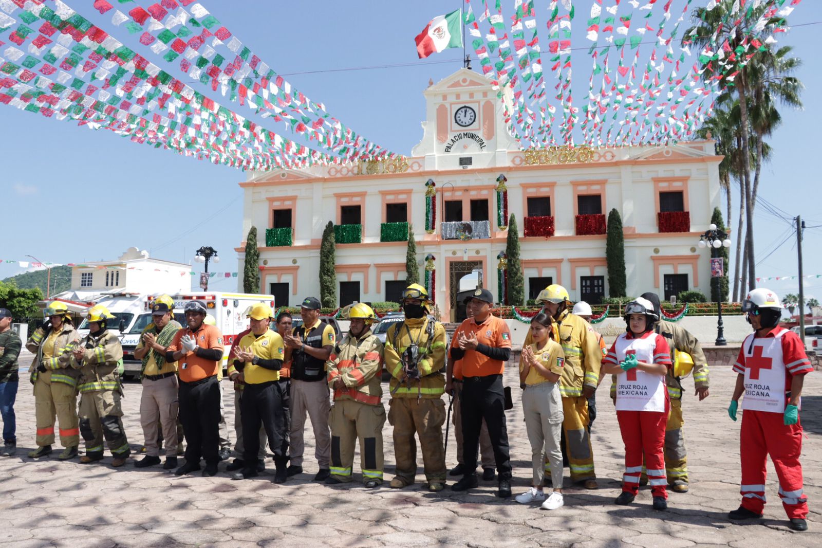 Personal del Ayuntamiento de Rosario participa en el Simulacro Nacional 2023