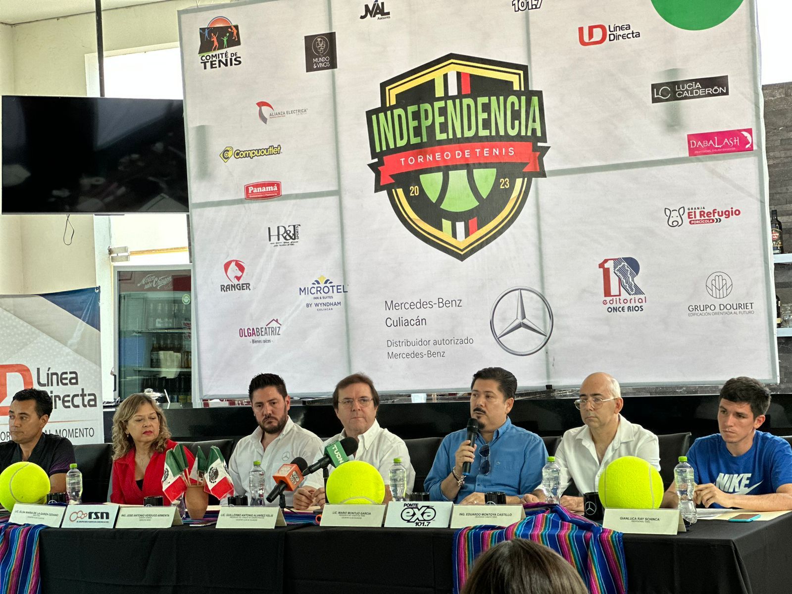 Presentan el Torneo de Tenis de Independencia en Country Club Culiacán