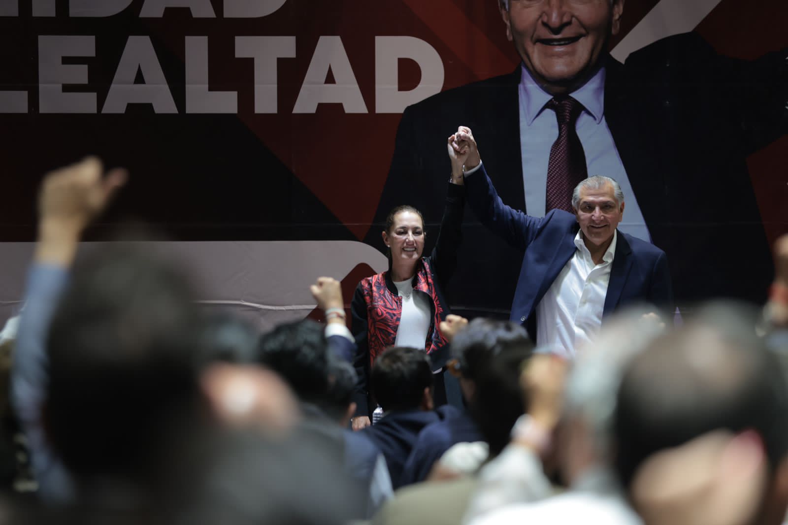 Refrenda Adán Augusto López Hernández pleno respaldo, apoyo y unidad a Claudia Sheinbaum Pardo