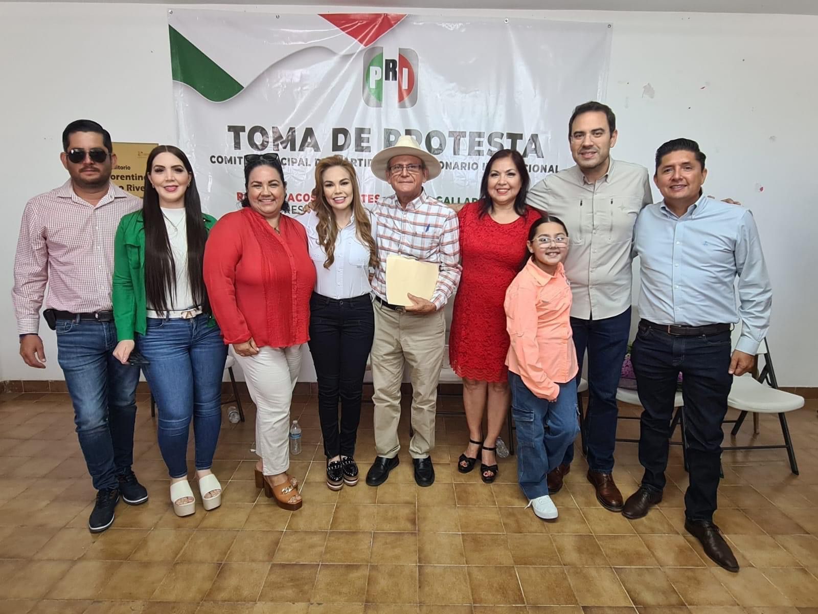 Renuevan dirigencia municipal del PRI en Salvador Alvarado; Rosana Acosta asume la presidencia
