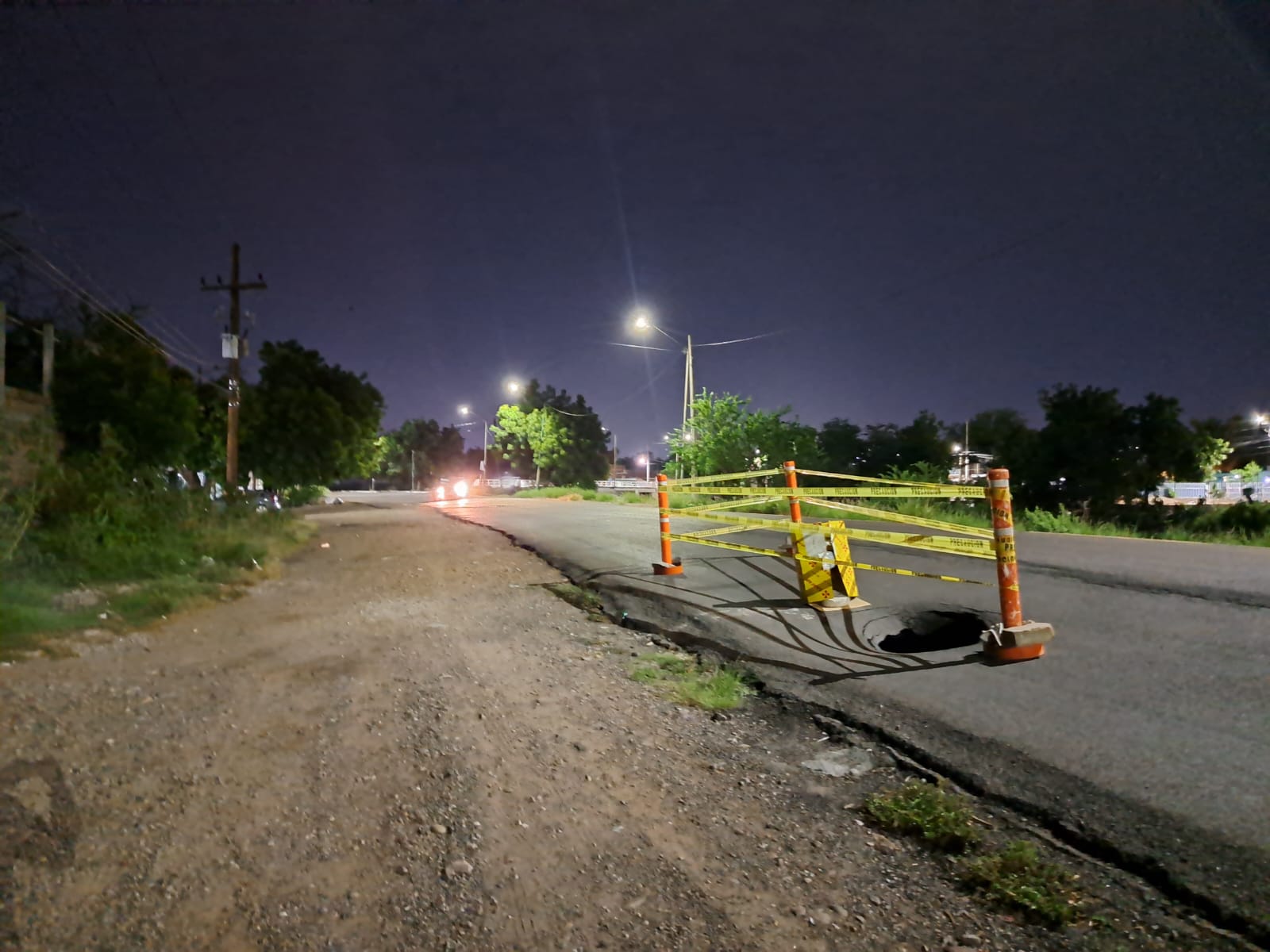 Este viernes inician a reparar el socavón sobre la avenida Federalismo; valoran cerrar algún tramo: JAPAC
