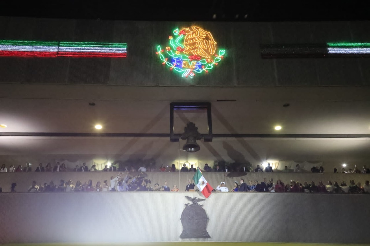 Todo listo para la noche del Grito de Independencia en Palacio de Gobierno