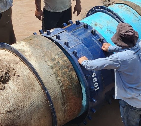 Agua llegará hasta el jueves en colonias afectadas: Japac; esta tarde queda reparada la tubería