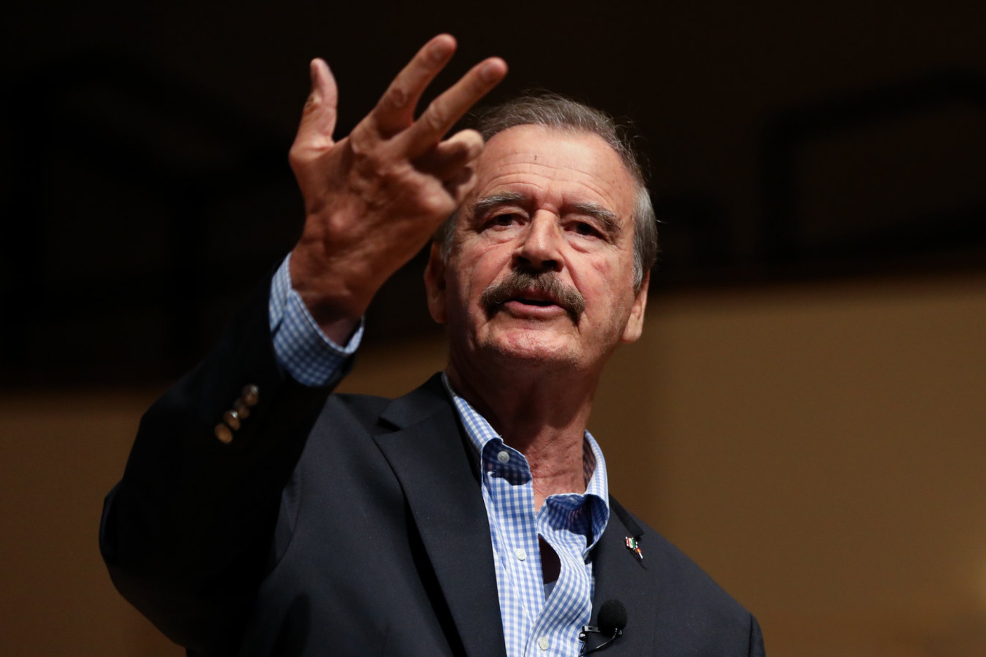 Video: ‘A ese p3nd3j0 jamás yo le echaré flor alguna’, desmiente Vicente Fox supuesto video a favor de AMLO