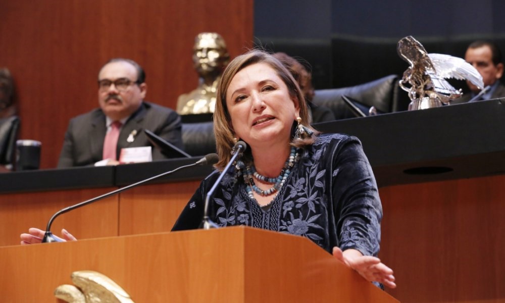 ¿Ya merito? Xóchitl Gálvez a contender en 2024, pone fecha para pedir licencia en el Senado