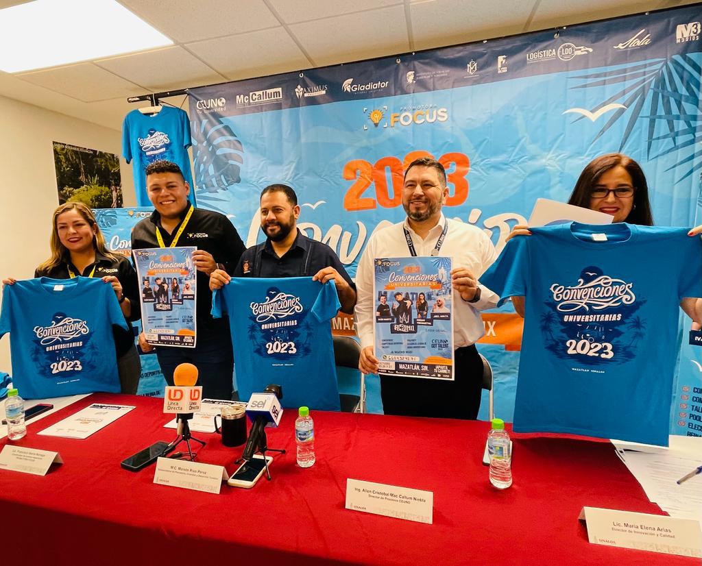 Llegarán a Mazatlán las Convenciones Universitarias 2023 del 5 al 7 de octubre