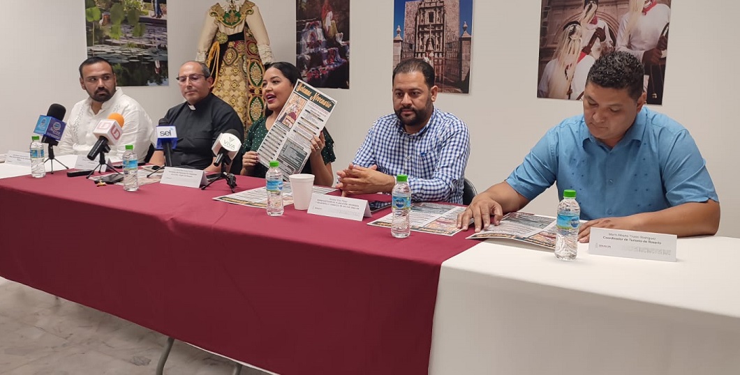 Anuncian festejos del Día de Nuestra Señora del Rosario