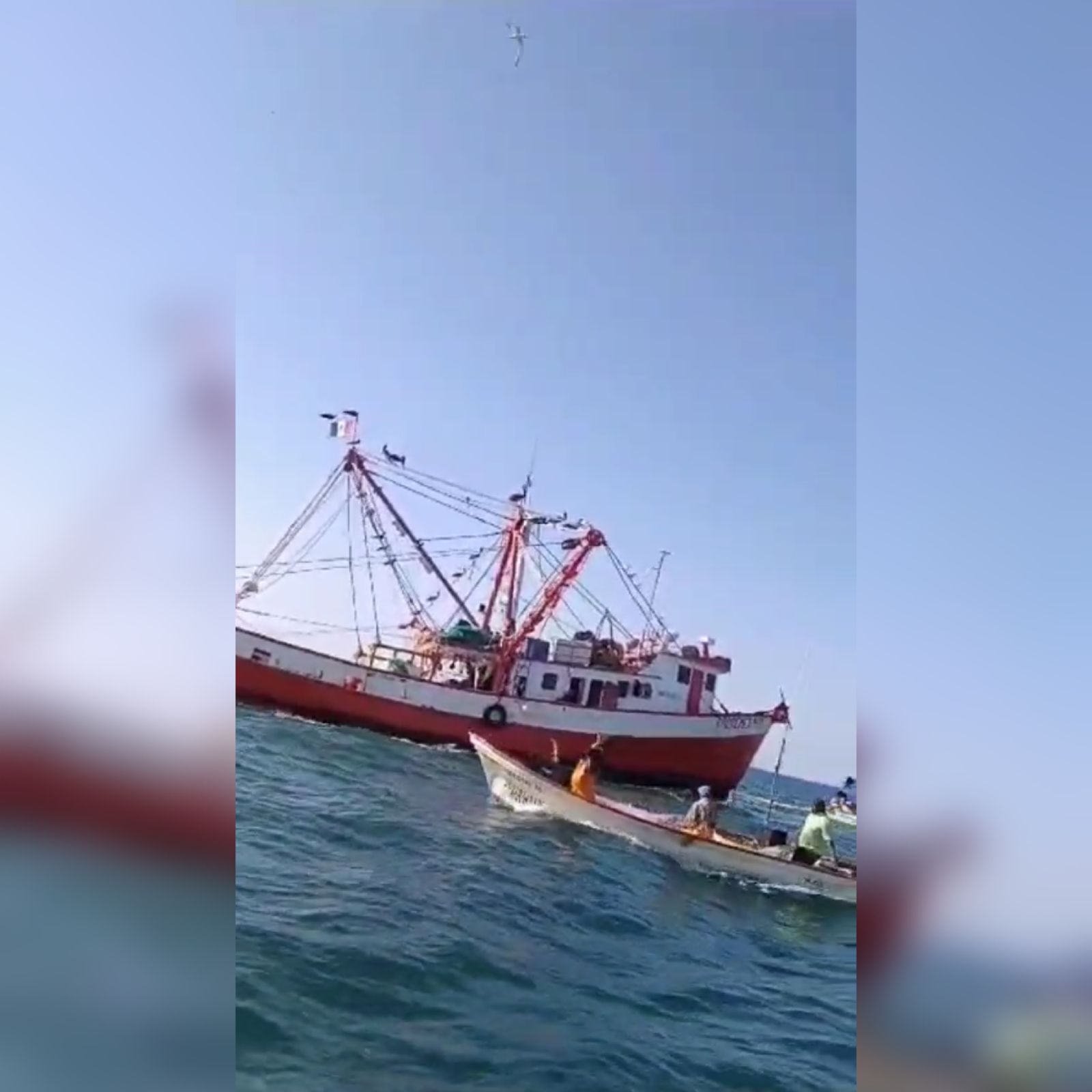 Pescadores actuaron de una manera abusiva, el barco agredido andaba por sus siete brasas: Carlos Sotelo