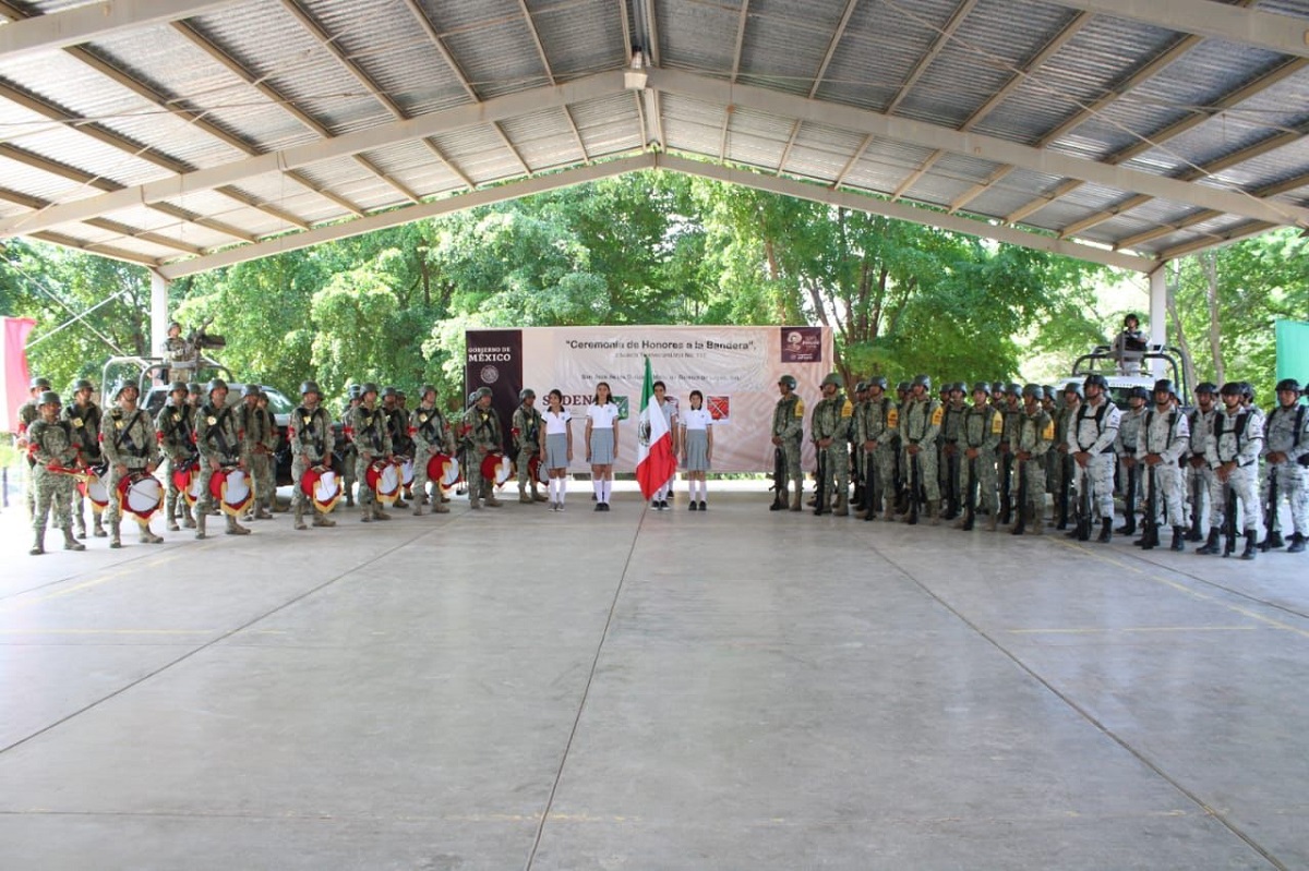 Ejército Mexicano termina campaña de labor social en San José de las Delicias, en Sinaloa municipio