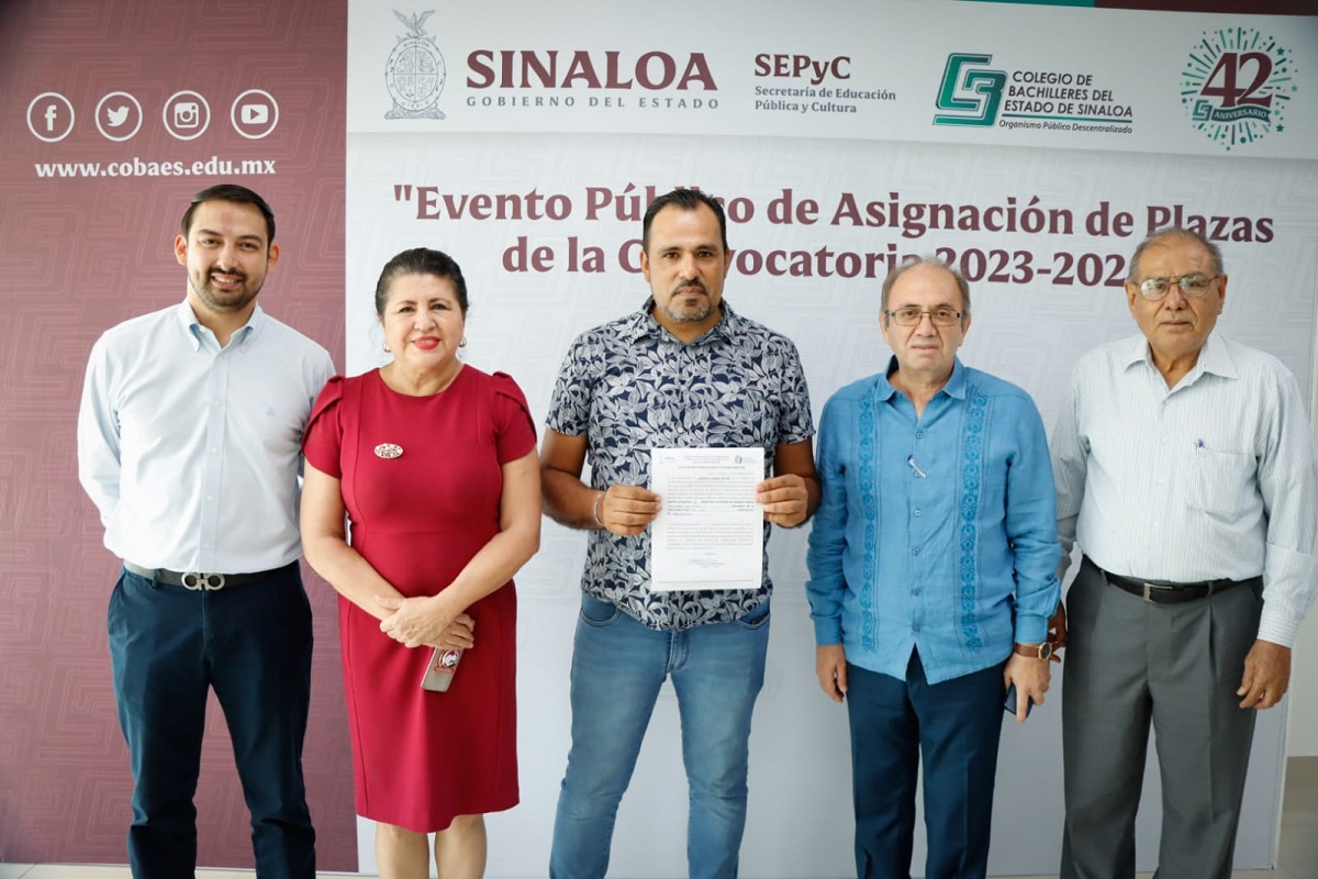 ¡Bienvenidos maestros de EMSAD! Cobaes entrega plazas a docentes que se evaluaron por medio de USICAMM