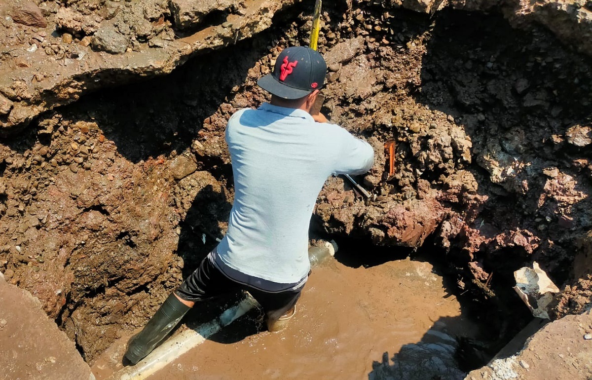 Tras diversas maniobras, Jumapam restablece el suministro de agua potable en la Isla de la Piedra
