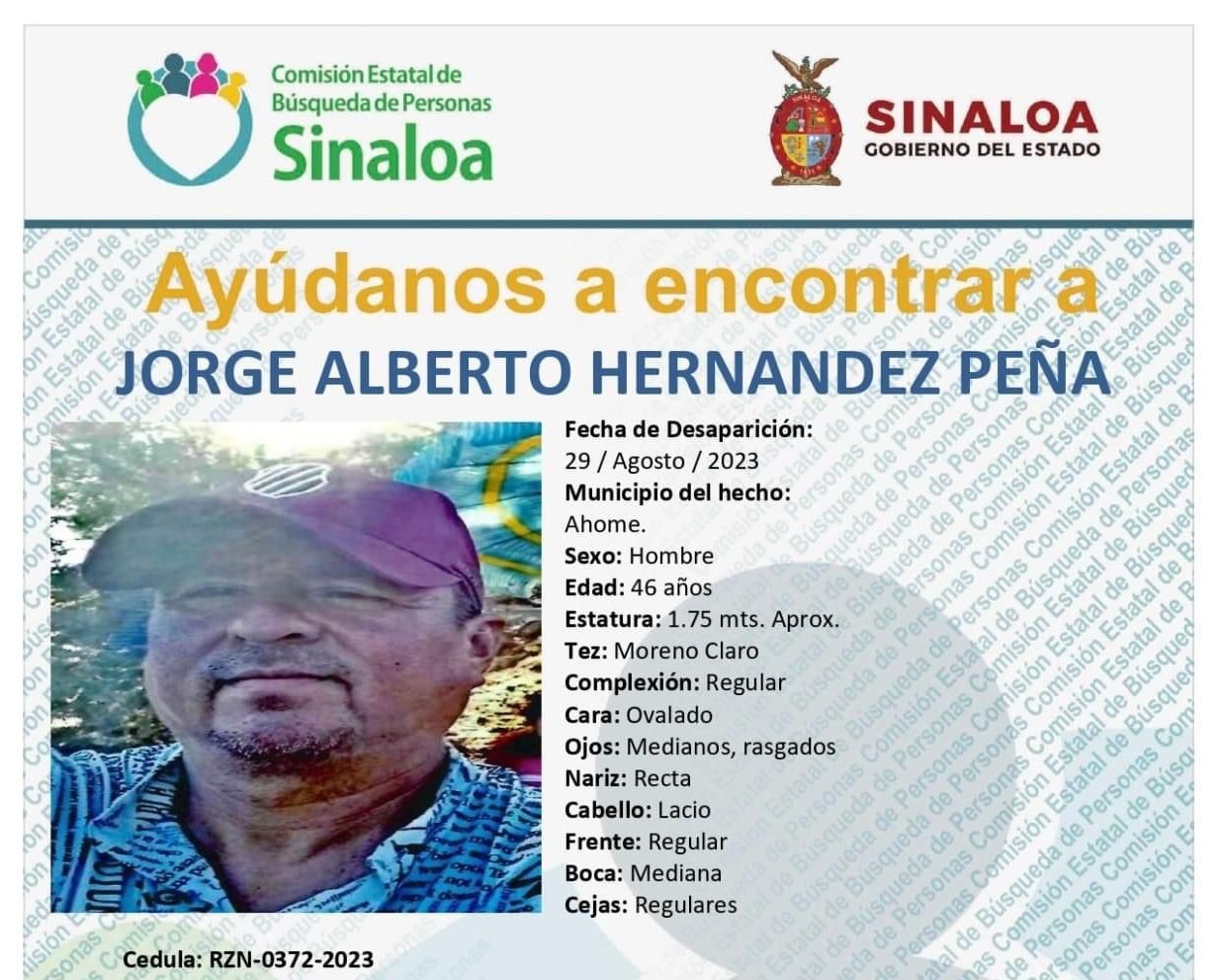 Ya se investiga para dar con los responsables del ‘levantón’ del guardia de casino en Ahome: Isaac Aguayo Roacho