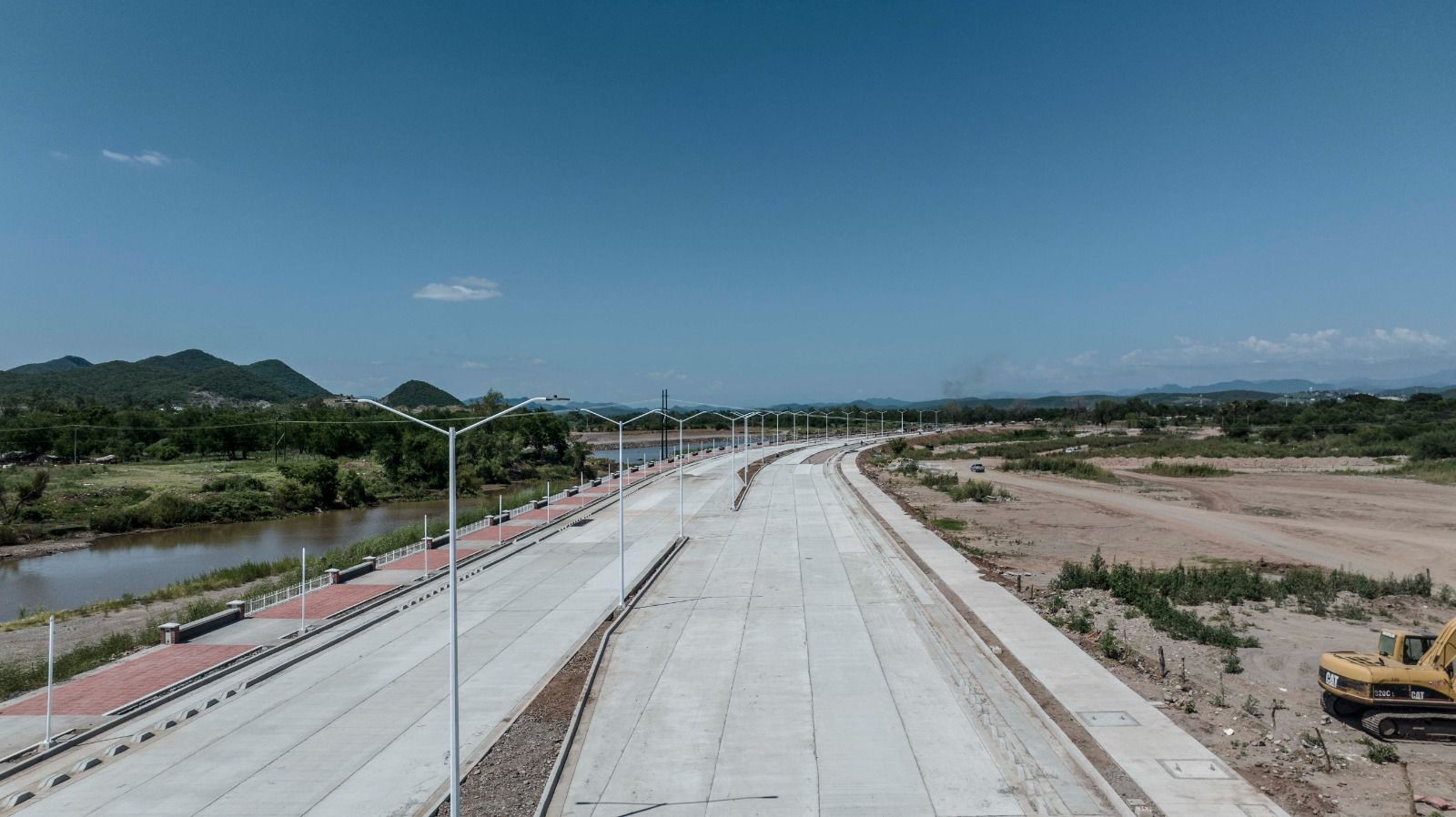 Prolongación del Sánchez Alonso tiene avance del 83%; titular de SOP supervisa obras en Culiacán