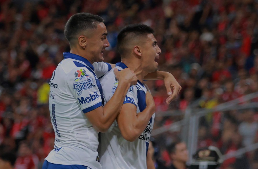 El Puebla da la sorpresa y derrota al Atlas en la jornada 10 de la Liga MX