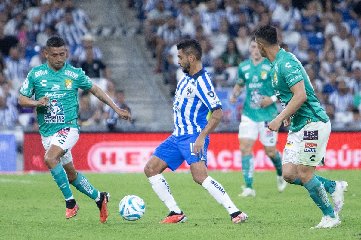 Monterrey se impone en casa y derrota al León en jornada 9 de la Liga MX