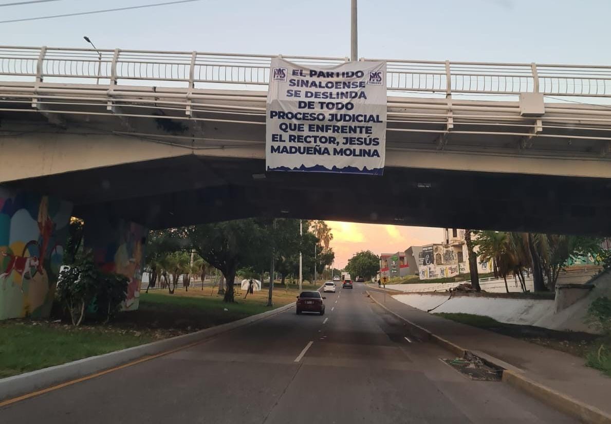 “Es de cobardes usar ese tipo de políticas”; diputada del PAS por lonas colgada en Culiacán