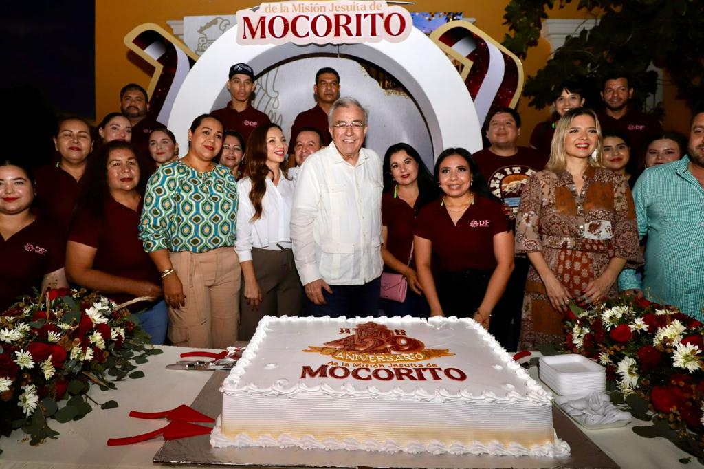 Comparte Rocha con mocoritenses los festejos por el 429 aniversario de fundación del Pueblo Mágico