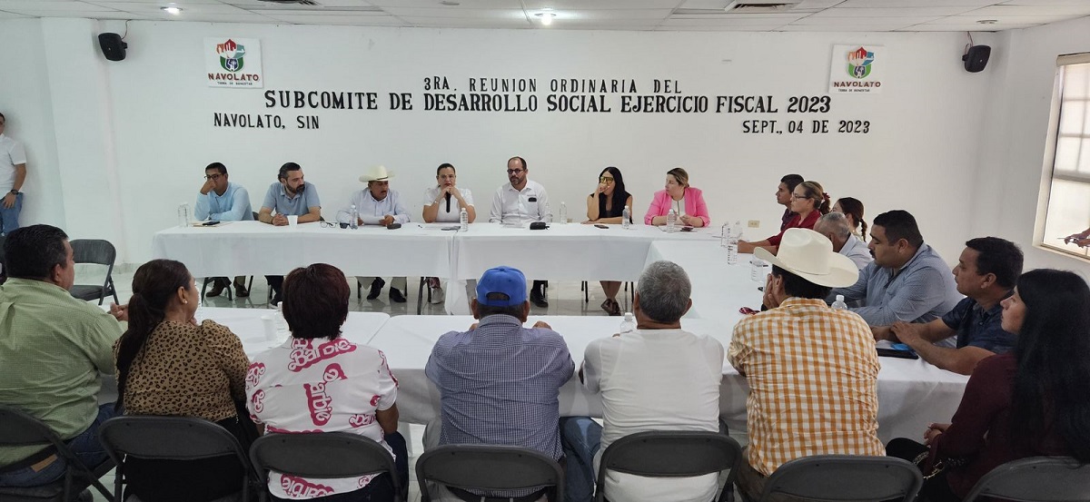 Aprueban en Navolato obras de infraestructura educativa y urbana