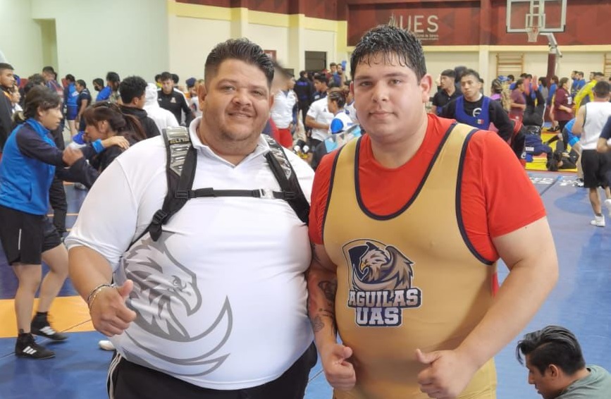 El sinaloense Paúl Morales ya está en Serbia para el Mundial de Luchas 2023