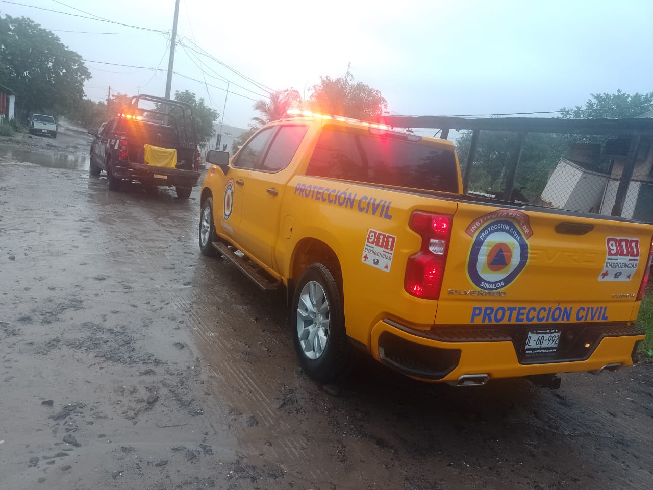 Se registran inundaciones en hogares de Chinitos, Palmitas y La Reforma, en Angostura